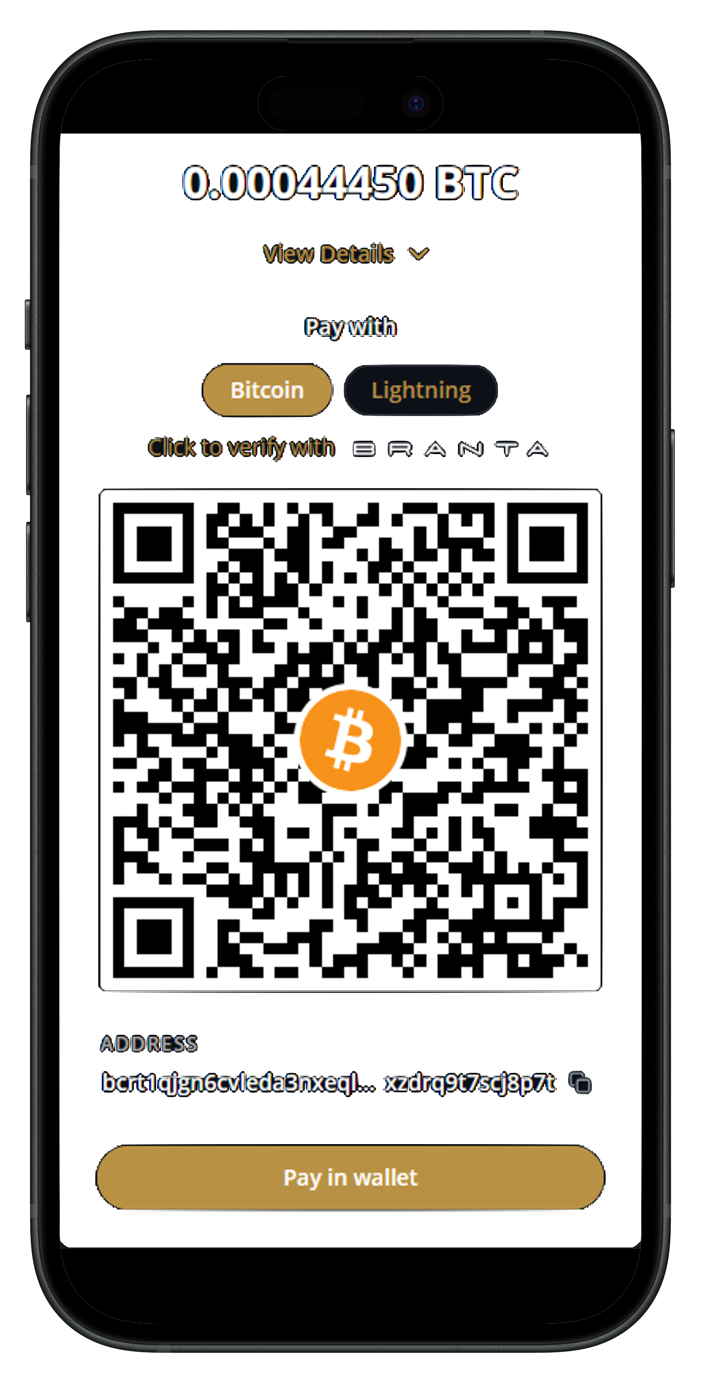 BTCPay Server Integration